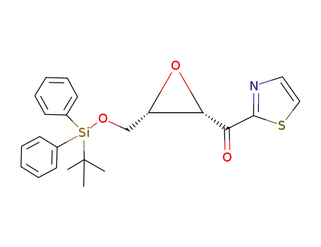 (2S,3S)-4-tert-Butyldiphenylsilyloxy-2,3-epoxy-1-(thiazol-2-yl)butan-1-one