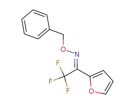 (Z)-2,2,2-trifluoro-1-(furan-2-yl)ethanone O-benzyloxime