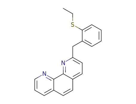 1,10-Phenanthroline, 2-[[2-(ethylthio)phenyl]methyl]-