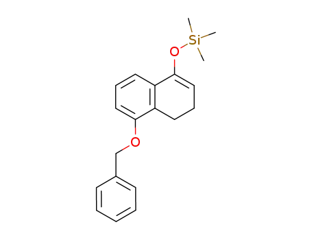 (5-benzyloxy-3,4-dihydro-naphthalen-1-yloxy)-trimethyl-silane
