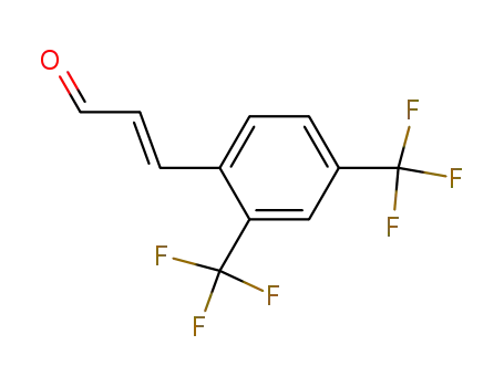 2-Propenal, 3-[2,4-bis(trifluoromethyl)phenyl]-, (2E)-