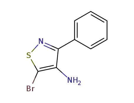 4-amino-5-bromo-3-phenylisothiazole