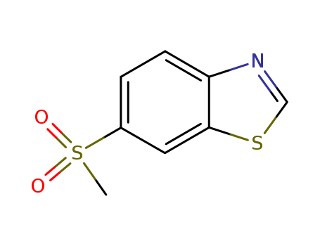Benzothiazole, 6-(methylsulfonyl)- (9CI)