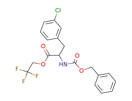 Z-DL-Phe(3Cl)-OCH<sub>2</sub>CF<sub>3</sub>