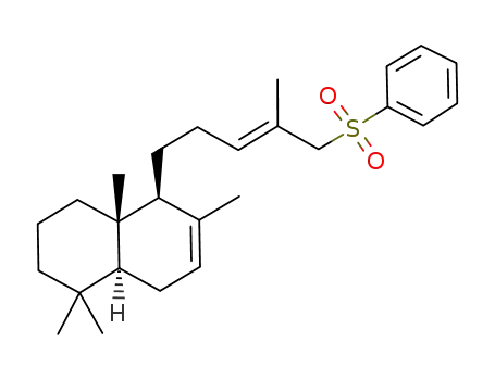 (1'S,2E,4a'S,8a'S)-(+)-5-(1',4',4a',5',6',7',8',8a'-octahydro-2',5',5',8a'-tetramethyl-1'-naphthyl)-2-methyl-1-phenylsulfonyl-2-pentene