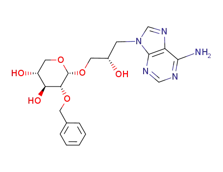 [(2S)-3-(6-amino-9H-purin-9-yl)-2-hydroxypropyl] 2-O-benzyl-α-D-xylopyranoside