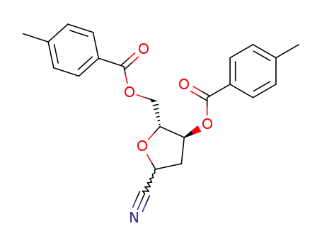 (2xi)-2,5-Anhydro-3-deoxy-D-erythro-hexononitrile 4,6-bis(4-methylbenzoate)