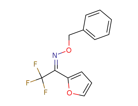 (E)-2,2,2-trifluoro-1-(furan-2-yl)ethanone O-benzyloxime