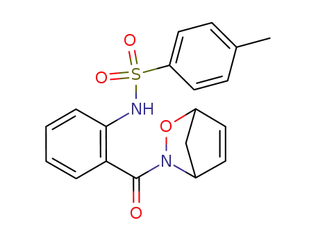 2-Oxa-3-azabicyclo[2.2.1]hept-5-ene,
3-[2-[[(4-methylphenyl)sulfonyl]amino]benzoyl]-