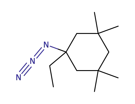 1-azido-1-ethyl-3,3,5,5-tetramethyl-cyclohexane