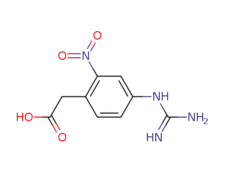 (4-guanidino-2-nitrophenyl)acetic acid