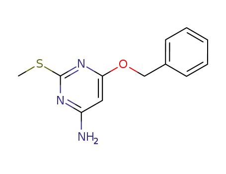 6-(Benzyloxy)-2-(methylsulfanyl)pyrimidin-4-amine