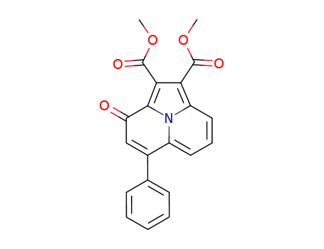 dimethyl 3-oxo-5-phenyl-3H-pyrrolo<2,1,5-de>quinolizine-1,2-dicarboxylate