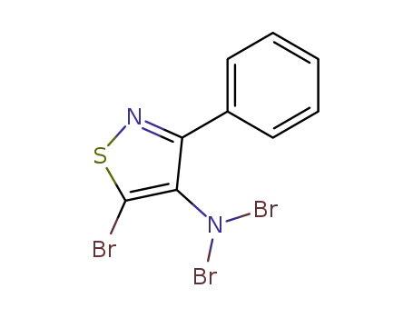 5-bromo-4-dibromoamino-3-phenylisothiazole