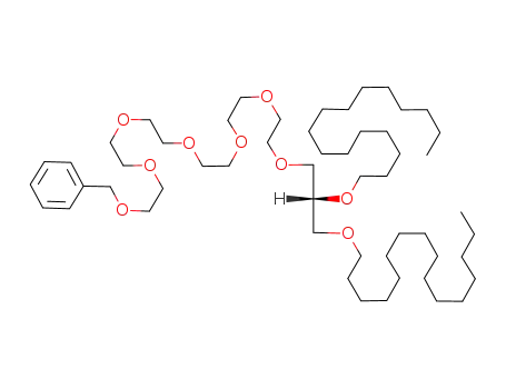 3-O-[17-Benzyloxy-3,6,9,12,15-pentaoxaheptadecyl]-1,2-di-O-hexadecyl-sn-glycerol