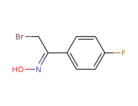 N-[2-bromo-1-(4-fluorophenyl)ethylidene]hydroxylamine