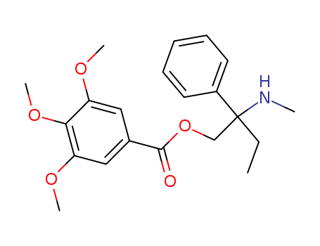 3,4,5-TRIMETHOXY-BENZOIC ACID 2-(METHYLAMINO)-2-PHENYLBUTYL ESTER