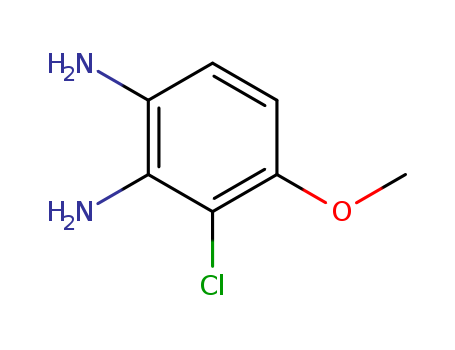 1,2-diamino-3-chloro-4-methoxybenzene