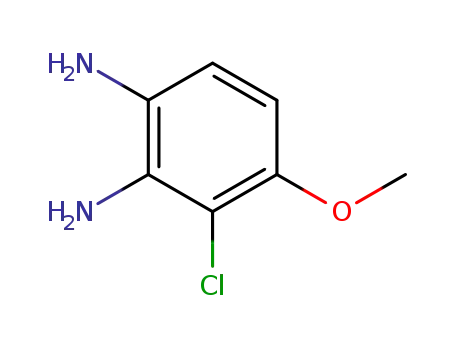 1,2-diamino-3-chloro-4-methoxybenzene