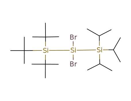 2,2-dibromo-1,1,1-tri-tert-butyl-3,3,3-triisopropyltrisilane