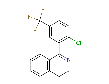 1-(2-chloro-5-trifluoromethyl-phenyl)-3,4-dihydro-isoquinoline