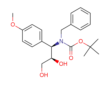 (2R,3R)-3-benzylamino-N-tert-butoxycarbonyl-3-(4-methoxyphenyl)-1,2-propanediol