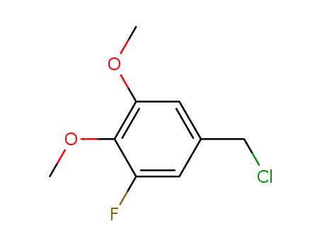 1-fluoro-2,3-dimethoxy-5-chloromethylbenzene