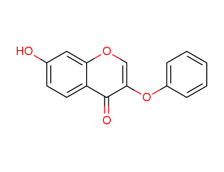 4H-1-Benzopyran-4-one, 7-hydroxy-3-phenoxy-