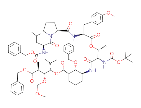 C<sub>70</sub>H<sub>95</sub>N<sub>5</sub>O<sub>17</sub>