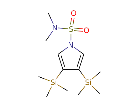 Molecular Structure of 278167-17-2 (N-N-dimethyl 3,4-bis(trimethylsilyl)-1H-pyrrole-1-sulfonamide)