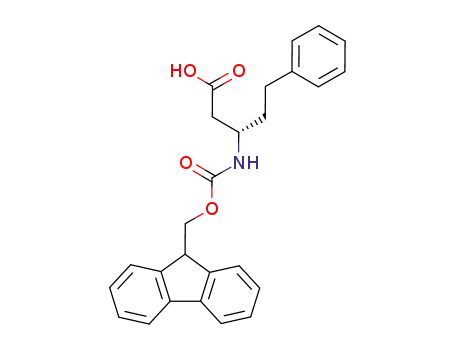 Molecular Structure of 219967-74-5 (FMOC-(S)-3-AMINO-5-PHENYLPENTANOIC ACID)