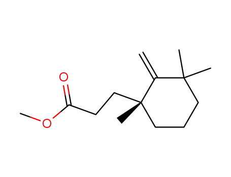 (+)-methyl 3-[(1R)-1,3,3-trimethyl-2-methylenecyclohexyl]propionate