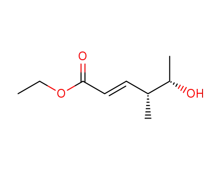ethyl (2E,4R,5S)-5-hydroxy-4-methylhex-2-enoate