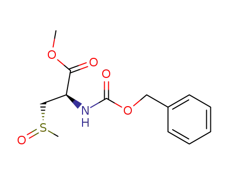 L-Alanine, 3-(methylsulfinyl)-N-[(phenylmethoxy)carbonyl]-, methyl ester,
(S)-