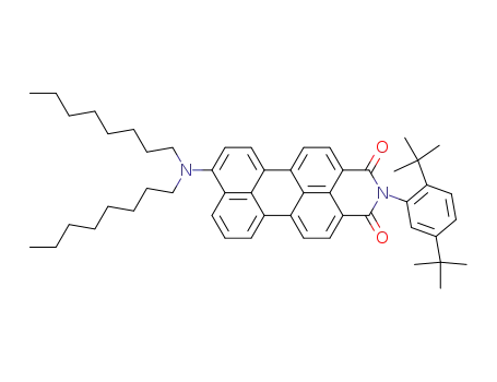 9-Dioctylamino-N-(2,5-di-tert-butylphenyl)perylene-3,4-dicarboximide