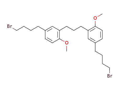 1,1'-(1,3-propanediyl)bis[5-(4-bromobutyl)-2-methoxybenzene]