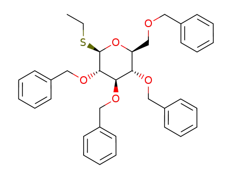 ethyl 2,3,4,6-tetra-O-benzyl-1-thio-β-L-glucopyranoside