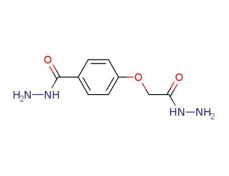 Molecular Structure of 491617-47-1 (Benzoic acid, 4-(2-hydrazino-2-oxoethoxy)-, hydrazide)