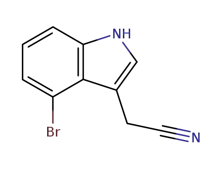 2-(4-bromo-1H-indol-3-yl)acetonitrile