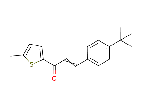 3-(4-tert-butylphenyl)-1-(5-methylthiophen-2-yl)propenone