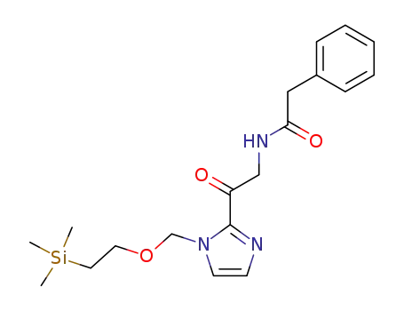 1-[2'-(trimethylsilyl)ethoxy]methyl-2-(phenylacetylglycyl)imidazole