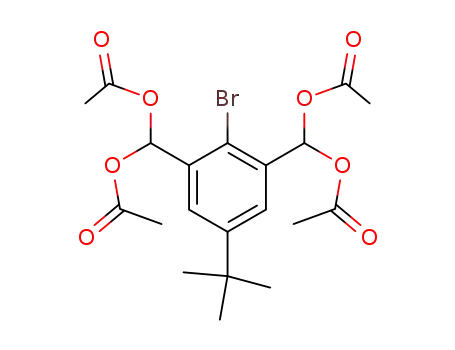 1,3-Bis(diacetoxymethyl)-2-bromo-5-tert-butylbenzne