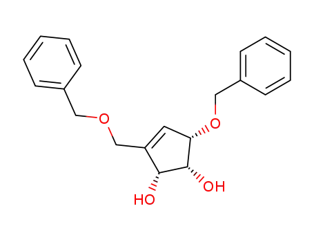 (1S,4R,5S)-1-benzyloxy-3-[(benzyloxy)methyl]-2-cyclopentene-4,5-diol