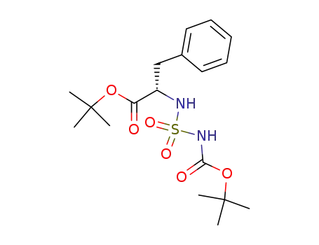 (S)-tert-butyl 2-((N-(tert-butoxycarbonyl)sulfamoyl)amino)-3-phenylpropanoate