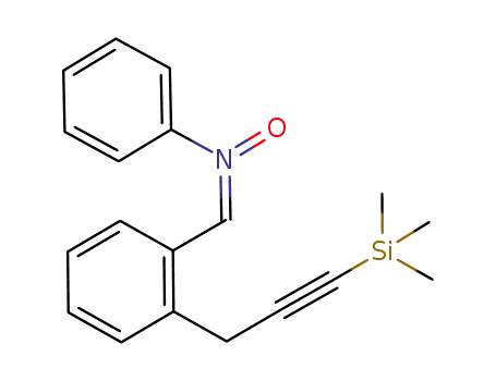 N-{[2'-(3-trimethylsilylprop-2-ynyl)phenyl]methylene}aniline N-oxide