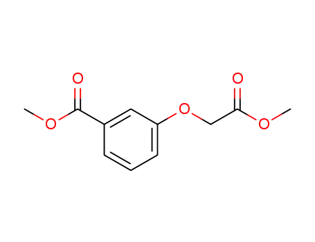 Benzoic acid, 3-(2-methoxy-2-oxoethoxy)-, methyl ester