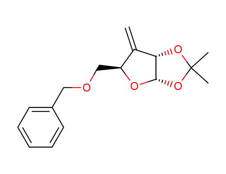 1,2-O-(1-methylethylidene)-3-deoxy-3-methylene-5-O-benzyl-L-xylofuranose