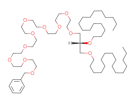 3-O-[26-Benzyloxy-3,6,9,12,15,18,21,24-octaoxahexacosyl]-1,2-di-O-hexadecyl-sn-glycerol
