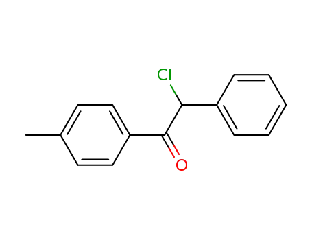 Molecular Structure of 73908-26-6 (2-chloro-1-(4-methylphenyl)-2-phenylethanone)