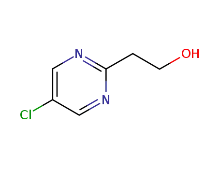 Molecular Structure of 322732-53-6 (2-Pyrimidineethanol, 5-chloro- (9CI))